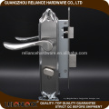 Stainless steel Interior & outer door lock / bethroom door lock with plate